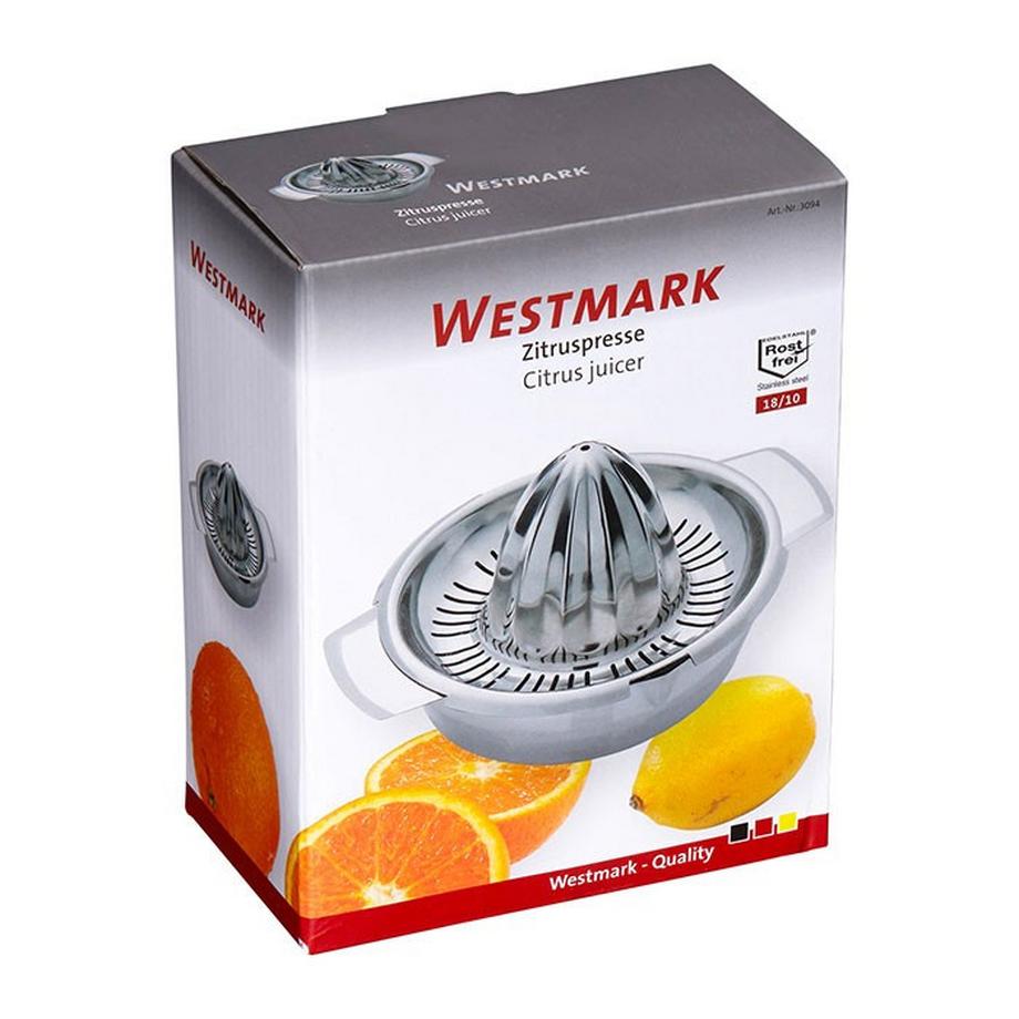 WESTMARK Zitruspresse Edelstahl, 0.5 l, im Karton  