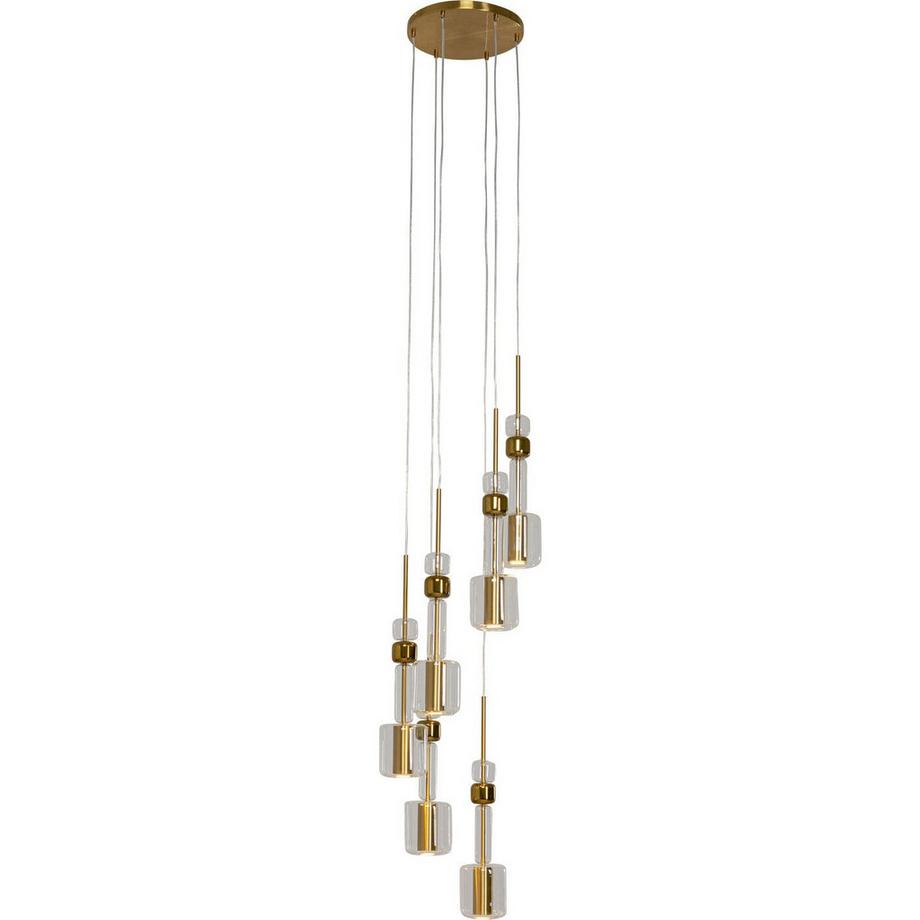 KARE Design Lampada a sospensione Candy Bar oro rotonda 44  