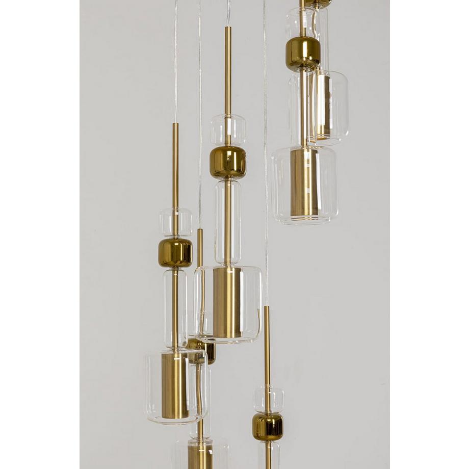 KARE Design Lampada a sospensione Candy Bar oro rotonda 44  