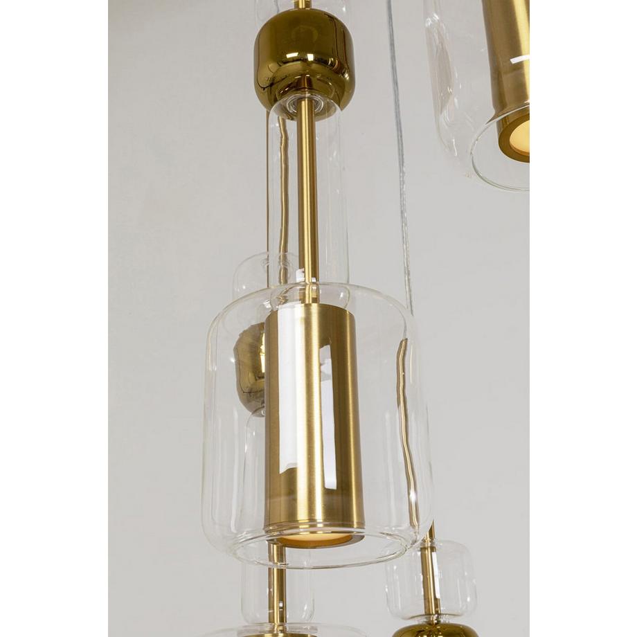 KARE Design Lampada a sospensione Candy Bar oro rotonda 44  