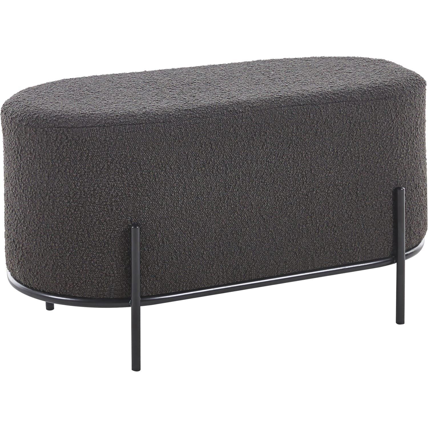 mutoni Tabouret Grovix anthracite 80  