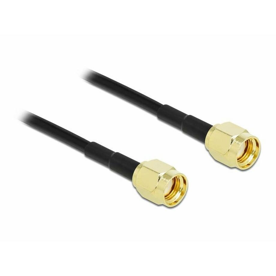 DeLock  DeLOCK Antennenkabel RP-SMA Stecker zu RP-SMA Stecker LMR/CFD100 5 m low loss 