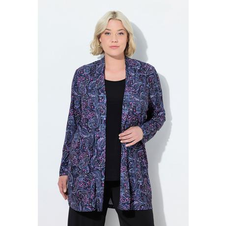 Ulla Popken Jerseyjacke Schalkragen Langarm  