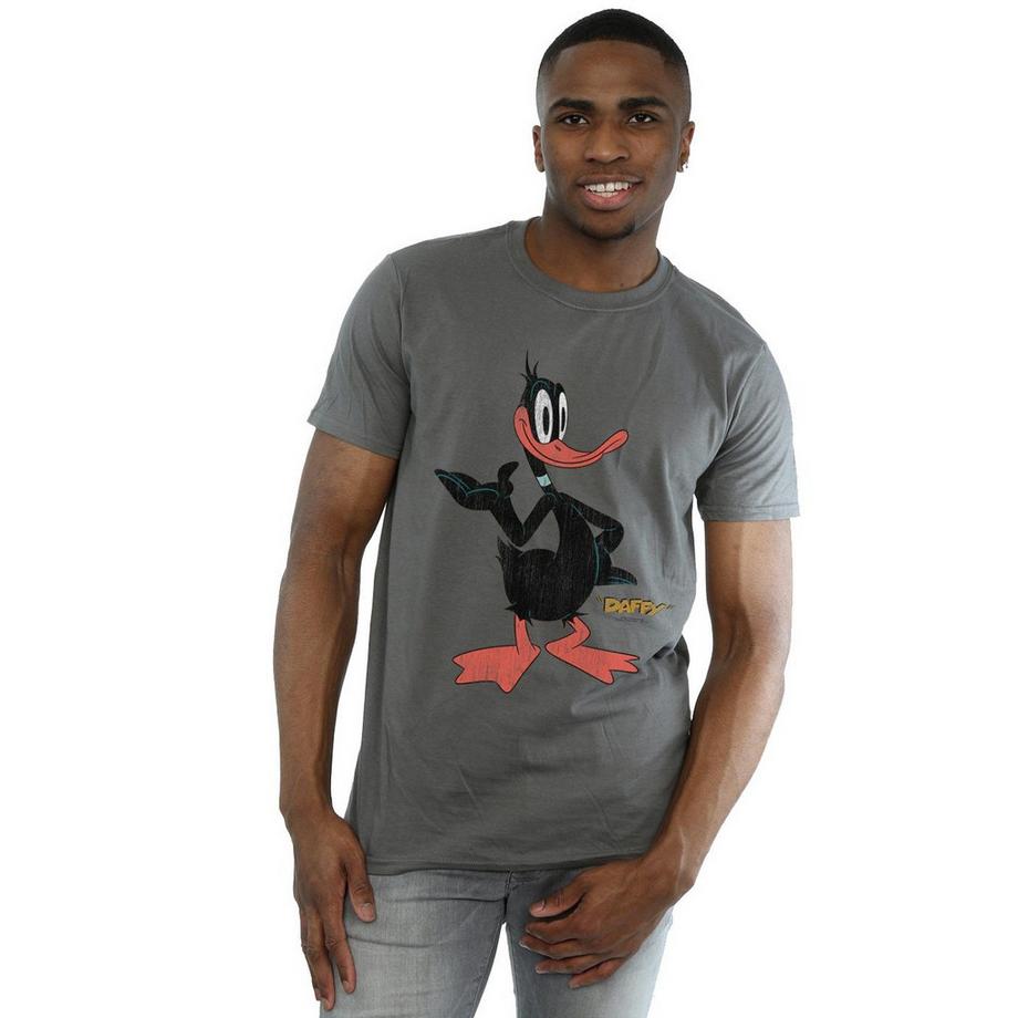 LOONEY TUNES Daffy Duck T-Shirt Imprimé Manches Courtes  