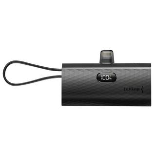 Forcell  Caricabatterie esterno 5000mAh connettori Lightning e USB-C 20W 