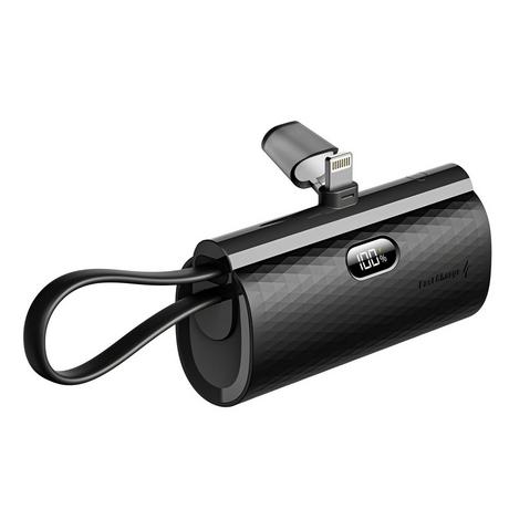 Forcell  Caricabatterie esterno 5000mAh connettori Lightning e USB-C 20W 