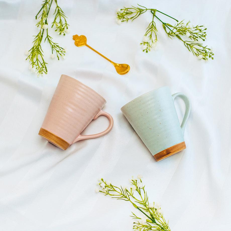 Bon Gourmet  Set aus 4 goldenen Schlüssellöffeln 