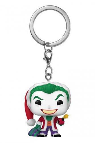 Funko  Portachiavi Funko Pop ! DC Holiday : Joker 