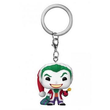 Portachiavi Funko Pop ! DC Holiday : Joker