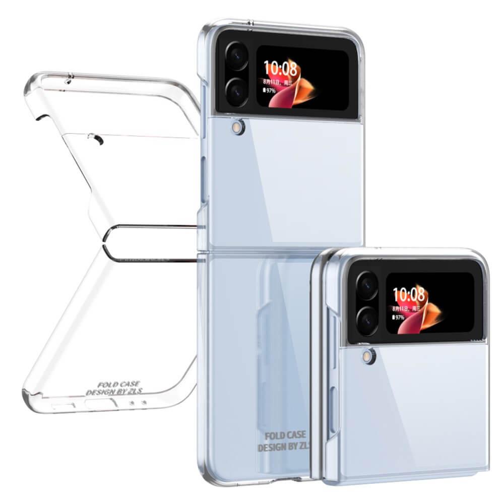 Cover-Discount  Galaxy Z Flip4 5G - Full Protection Schutzhülle Transparent 