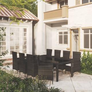 VidaXL Garten-essgruppe poly-rattan  