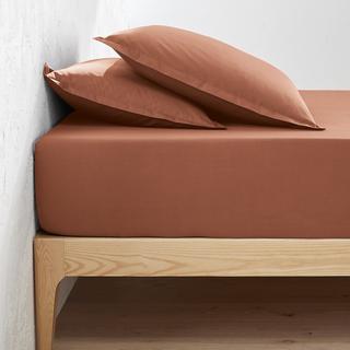 La Redoute Intérieurs Drap housse en percale coton bonnet 30 cm Scenario  