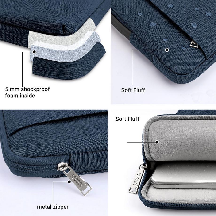 Only-bags.store Laptop Hülle für Lenovo Thinkpad Ideapad HP Acer Dell Notebook Chromebook MacBook Air M2 2023  