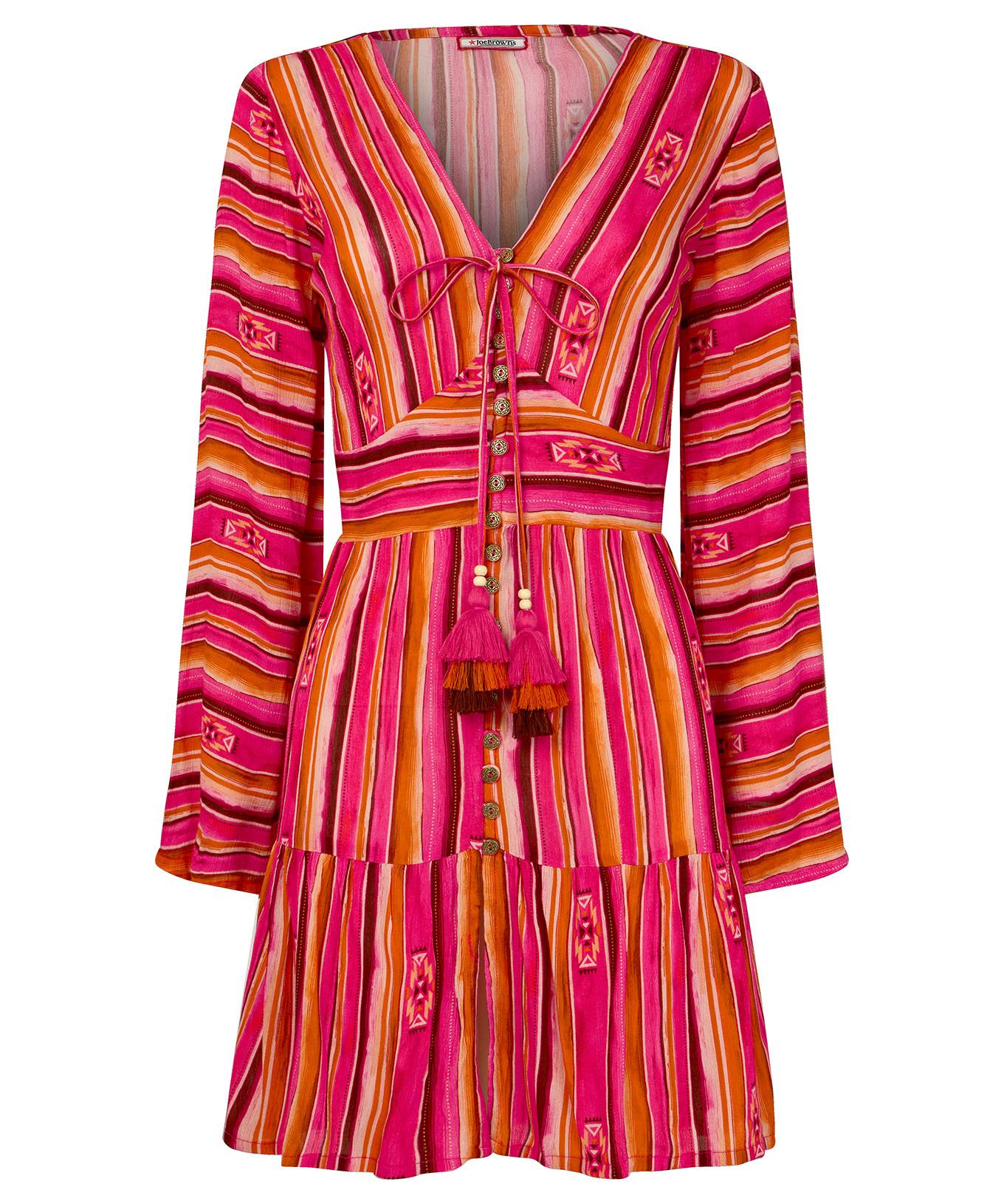 Joe Browns Schmal geschnittene Streifen-Tunika  