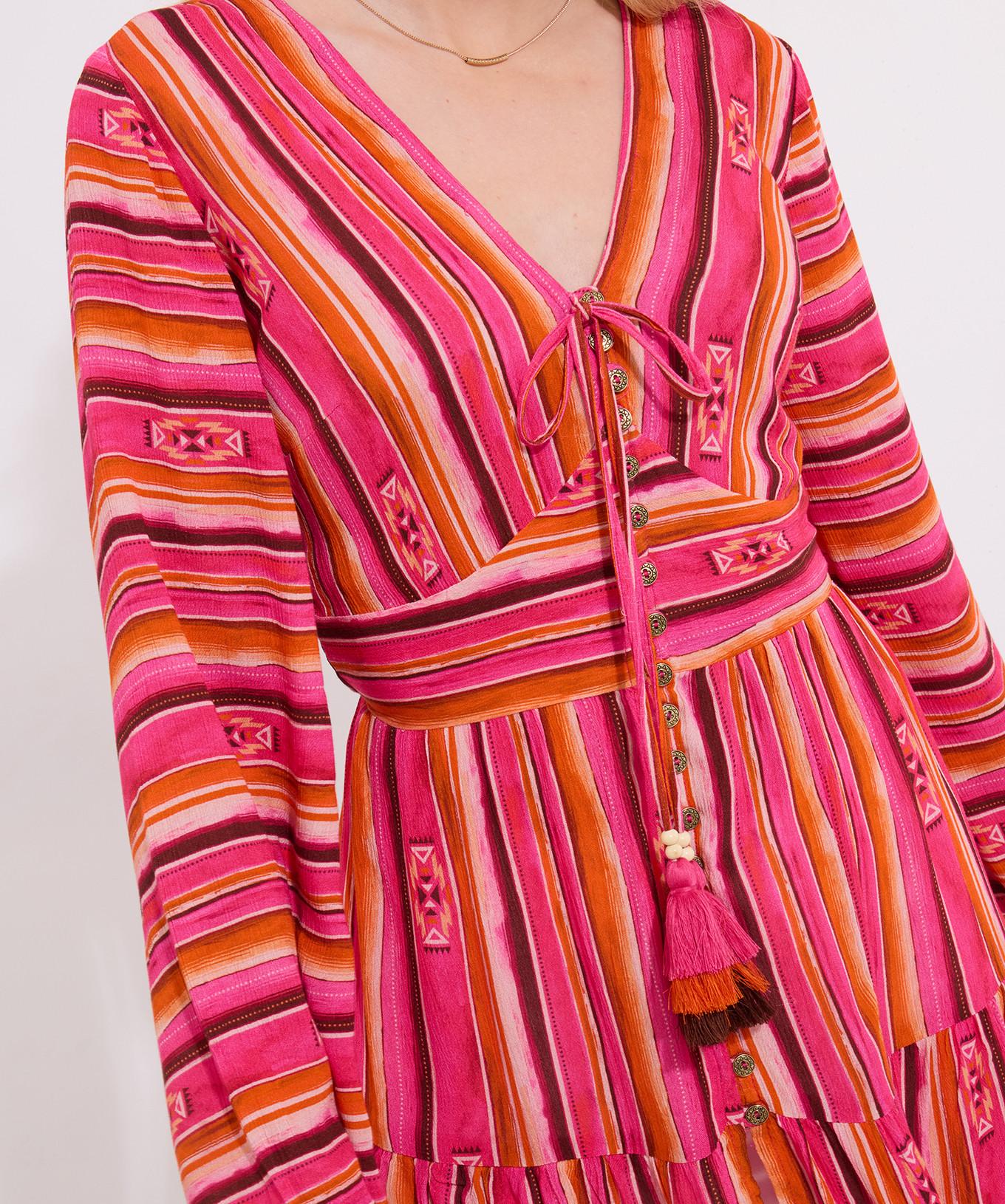 Joe Browns Schmal geschnittene Streifen-Tunika  