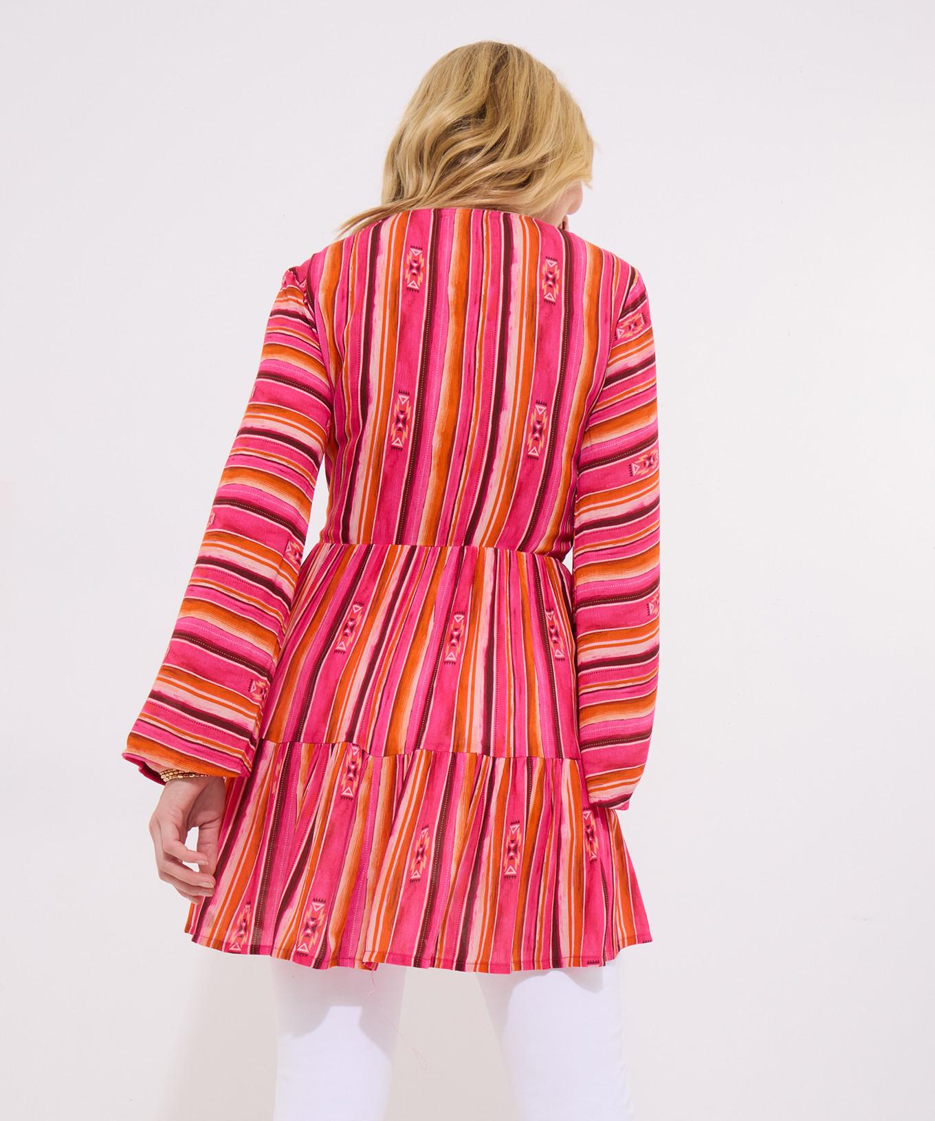 Joe Browns Schmal geschnittene Streifen-Tunika  