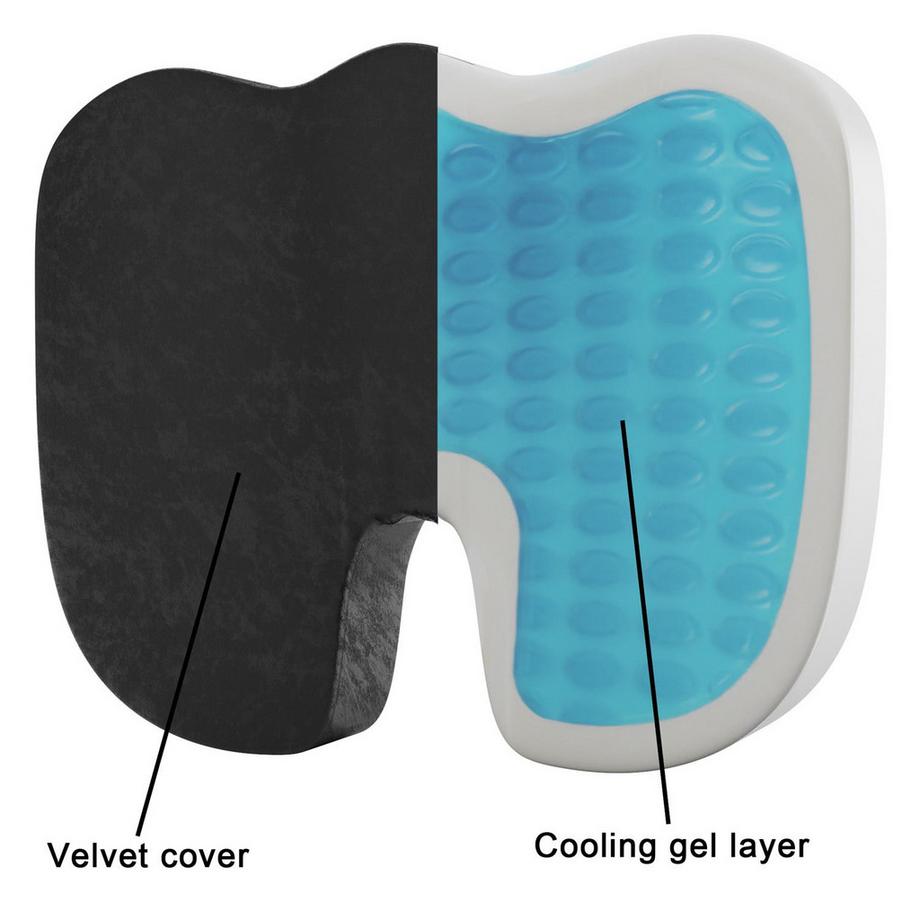 Intirilife Memoryschaum Sitzkissen  