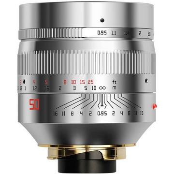 Ttartisan 50 mm F0.95 (Leica M) Silber (A08s)