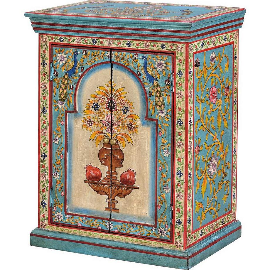 mutoni Comodino Marita mango multicolore  