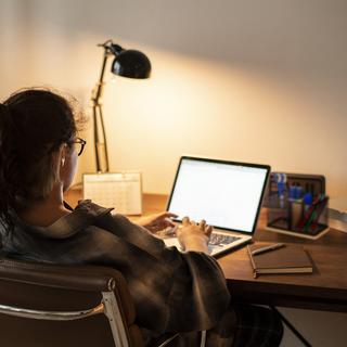 Northio Portapenne in bambù e rete  