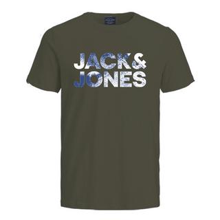 JACK & JONES JCODISTRESSED 5PK T-shirt Vestibilità Comoda Confezione da 5  
