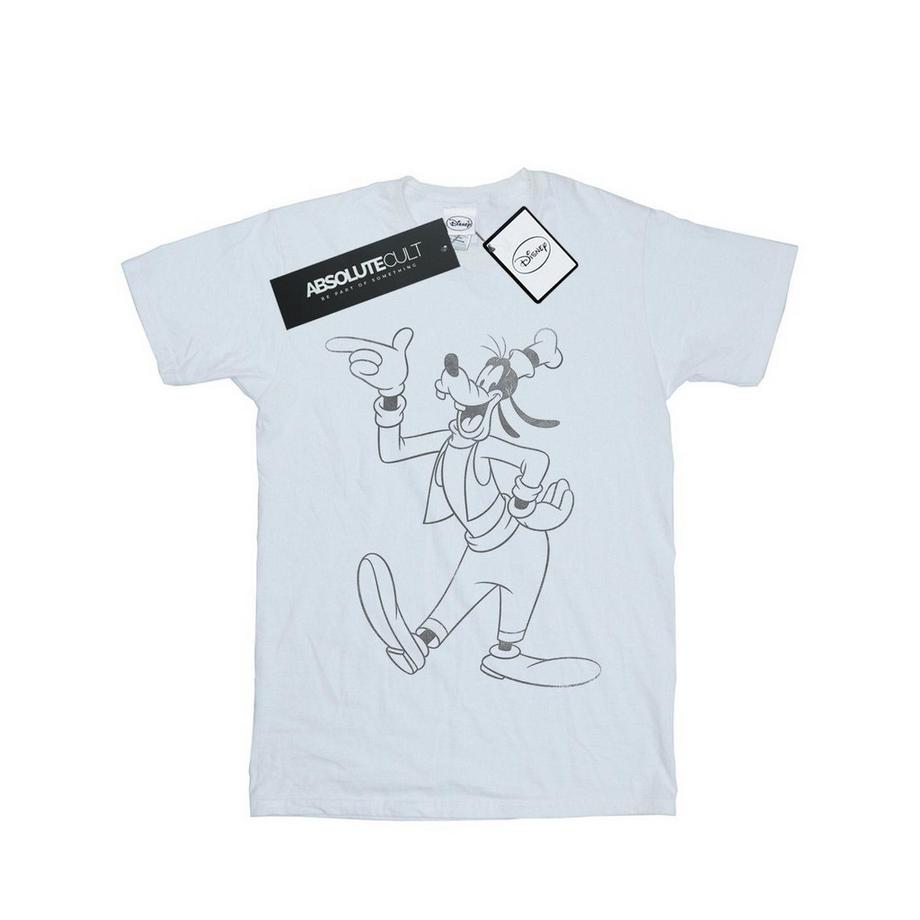 Disney Goofy Sketch T-Shirt Stampata  