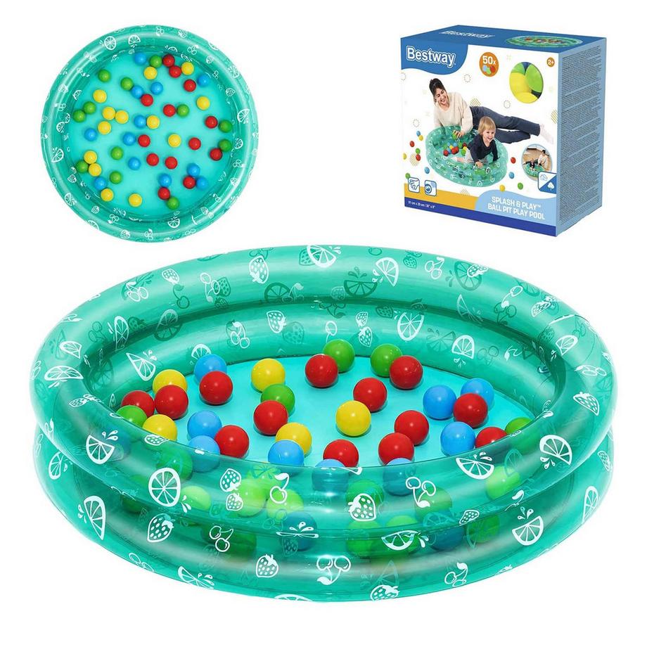 B2X  Piscina gonfiabile per bambini con palline 