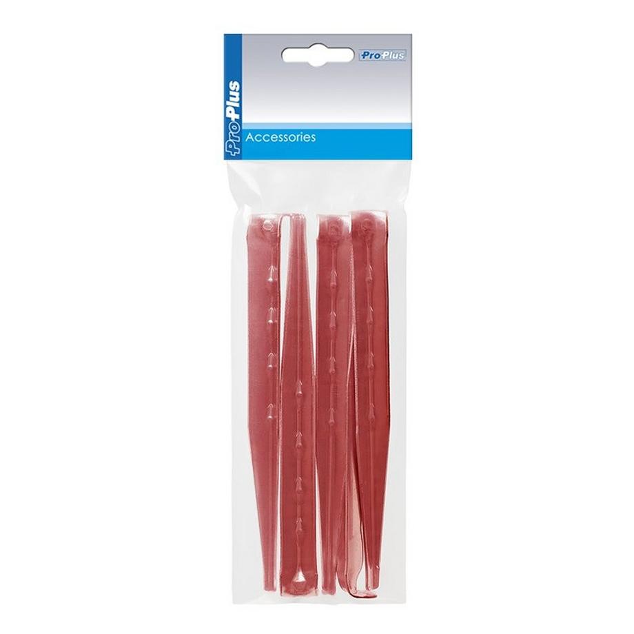 Picchetto 18,5 cm in alluminio a coste 6 pezzi in sacchetto di plastica