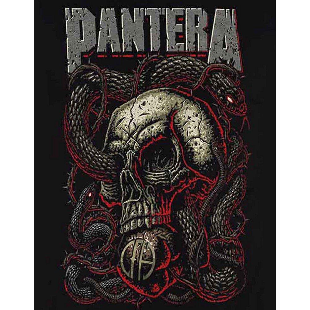 Pantera T-shirt Teschio e Serpenti  