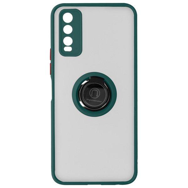 Avizar  Cover con Anello Vivo Y20s Verde 