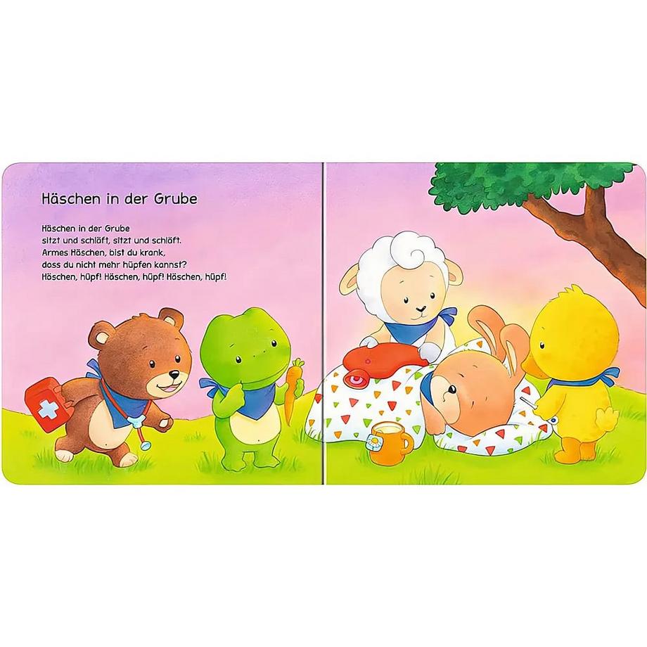 ministeps: Ri-ra-rutsch! Erste Kinderreime zum Anhören Volksgut; Dal Lago, Gabriele (Illustrationen) Gebundene Ausgabe 