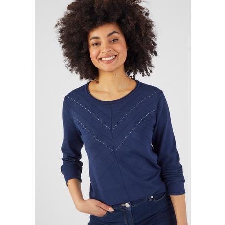 Damart  Pull fantaisie fibres viscose Lenzing(TM) EcoVero(TM) 