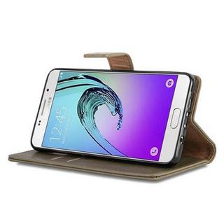 Cadorabo  Housse compatible avec Samsung Galaxy A5 2016 - Coque de protection avec fermeture magnétique, fonction de support et compartiment pour carte 