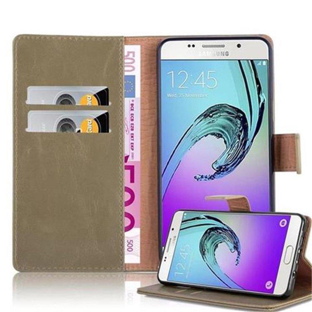 Cadorabo  Housse compatible avec Samsung Galaxy A5 2016 - Coque de protection avec fermeture magnétique, fonction de support et compartiment pour carte 