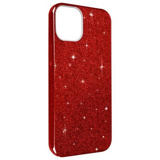 Avizar  Coque iPhone 14 Plus Paillettes - Rouge 