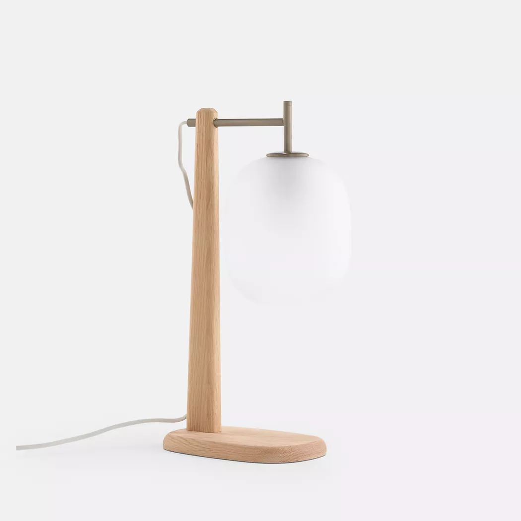 La Redoute Intérieurs – Tischlampe Navida, One Size, Beige