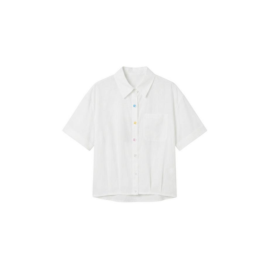 Chiara Ferretti Camicia a maniche corte con bottoni  