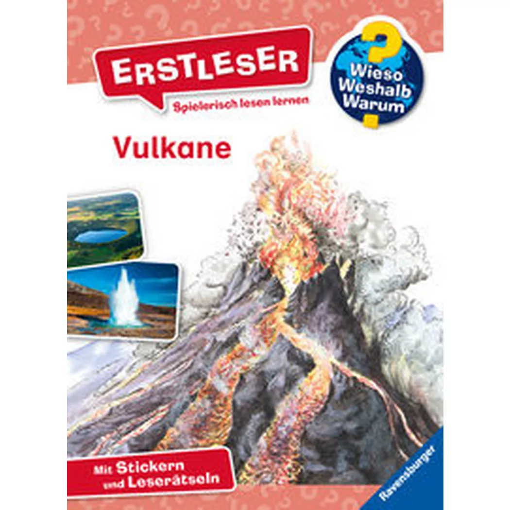 Ravensburger - Wieso? Weshalb? Warum? Erstleser, Band 2: Vulkane, Noa, Sandra; Friedl, Peter (Illustrationen)