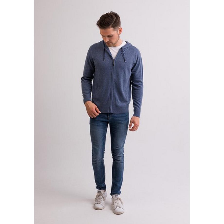 CASH-MERE.CH Sweat à capuche en cachemire  