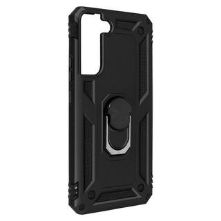 Avizar  Coque Samsung S22 Plus Ring Support Noir 