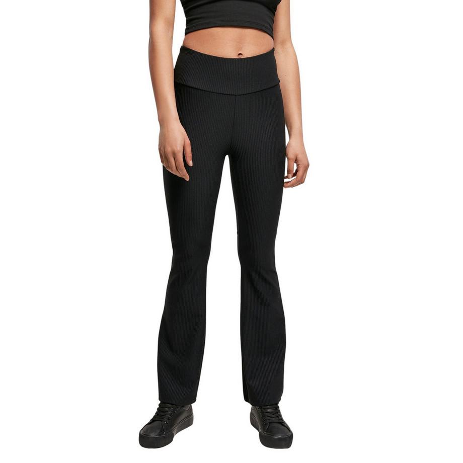 URBAN CLASSICS Legging Taille Haute Boot Rib  