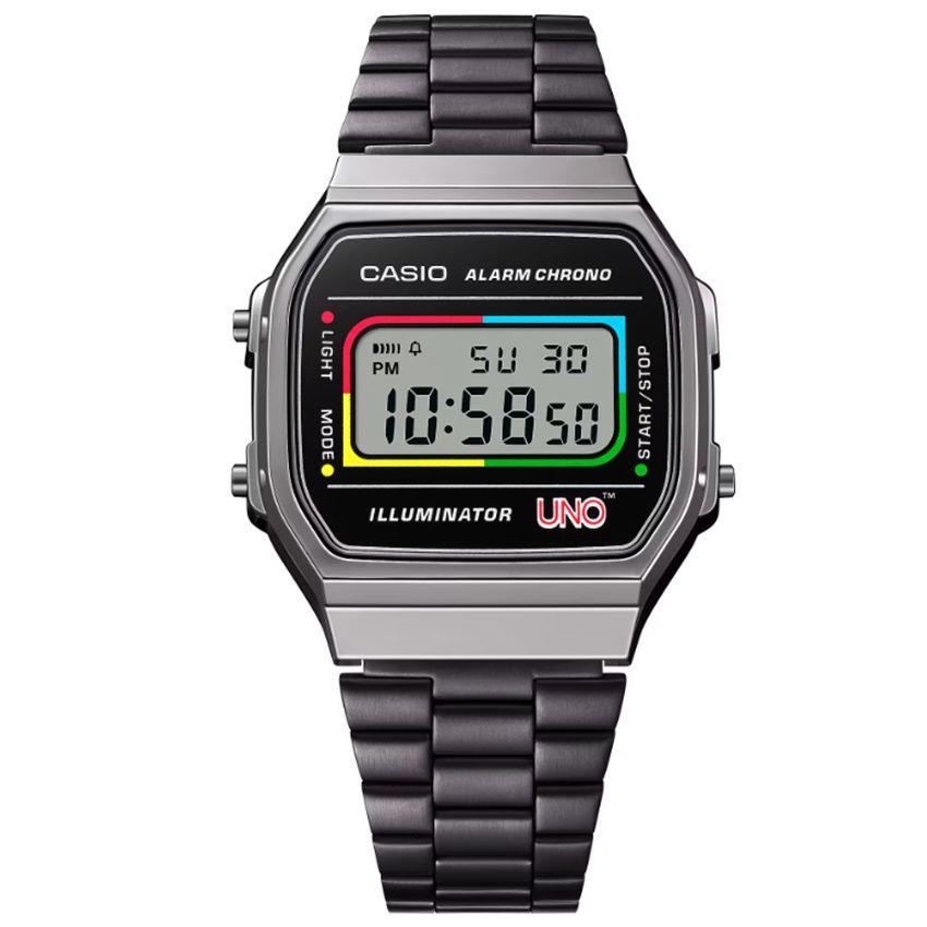 CASIO  Vintage Iconic A168WEUC-1AER UNO Collab 