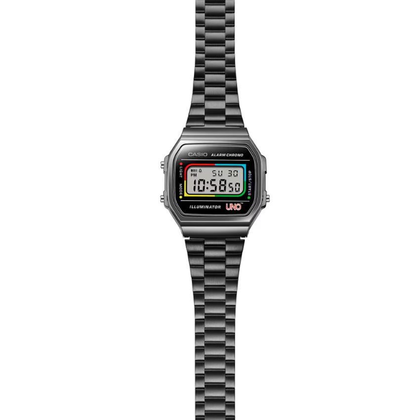 CASIO  Vintage Iconic A168WEUC-1AER UNO Collab 