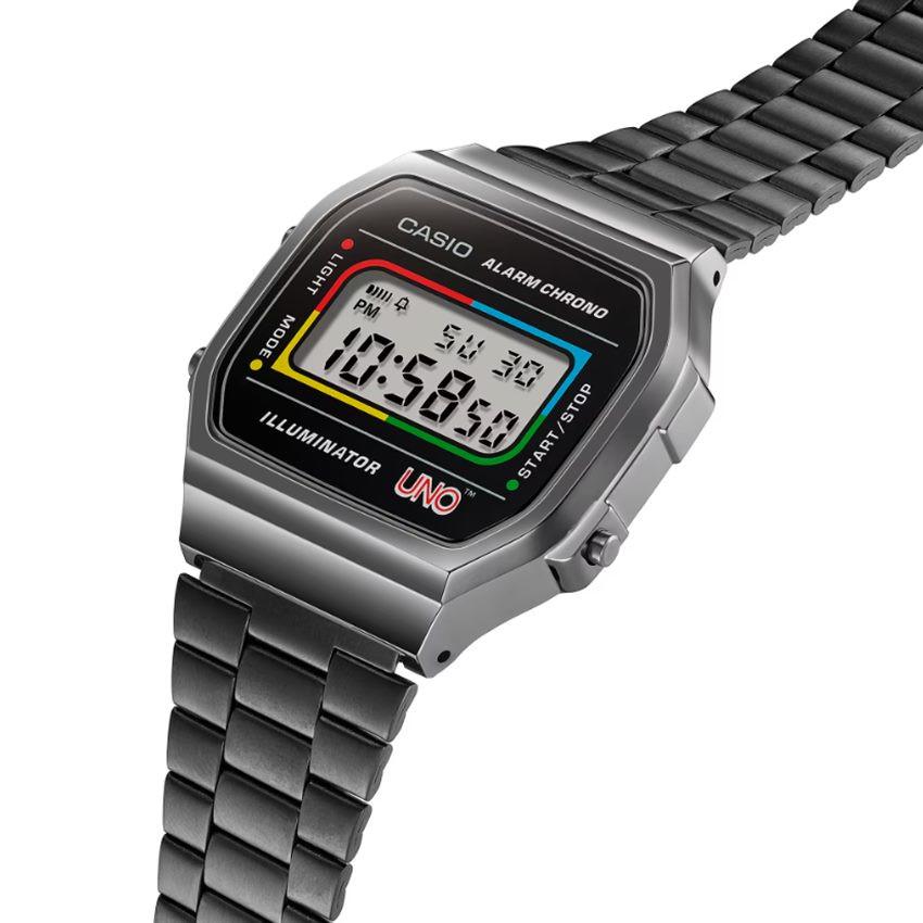 CASIO  Vintage Iconic A168WEUC-1AER UNO Collab 