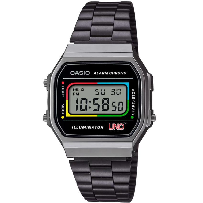 CASIO  Vintage Iconic A168WEUC-1AER UNO Collab 