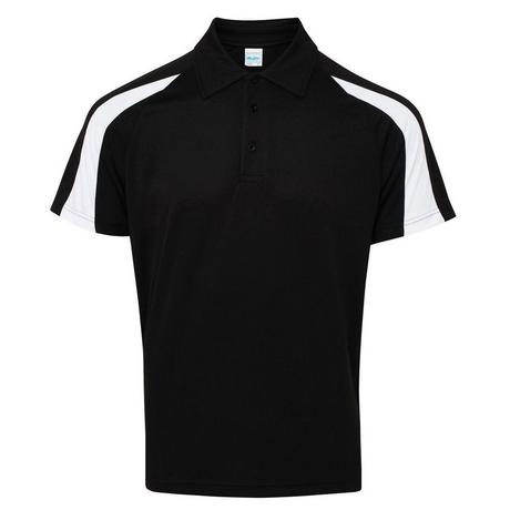 AWDis Just Cool Kurzarm Polo Shirt mit Kontrast Panel  