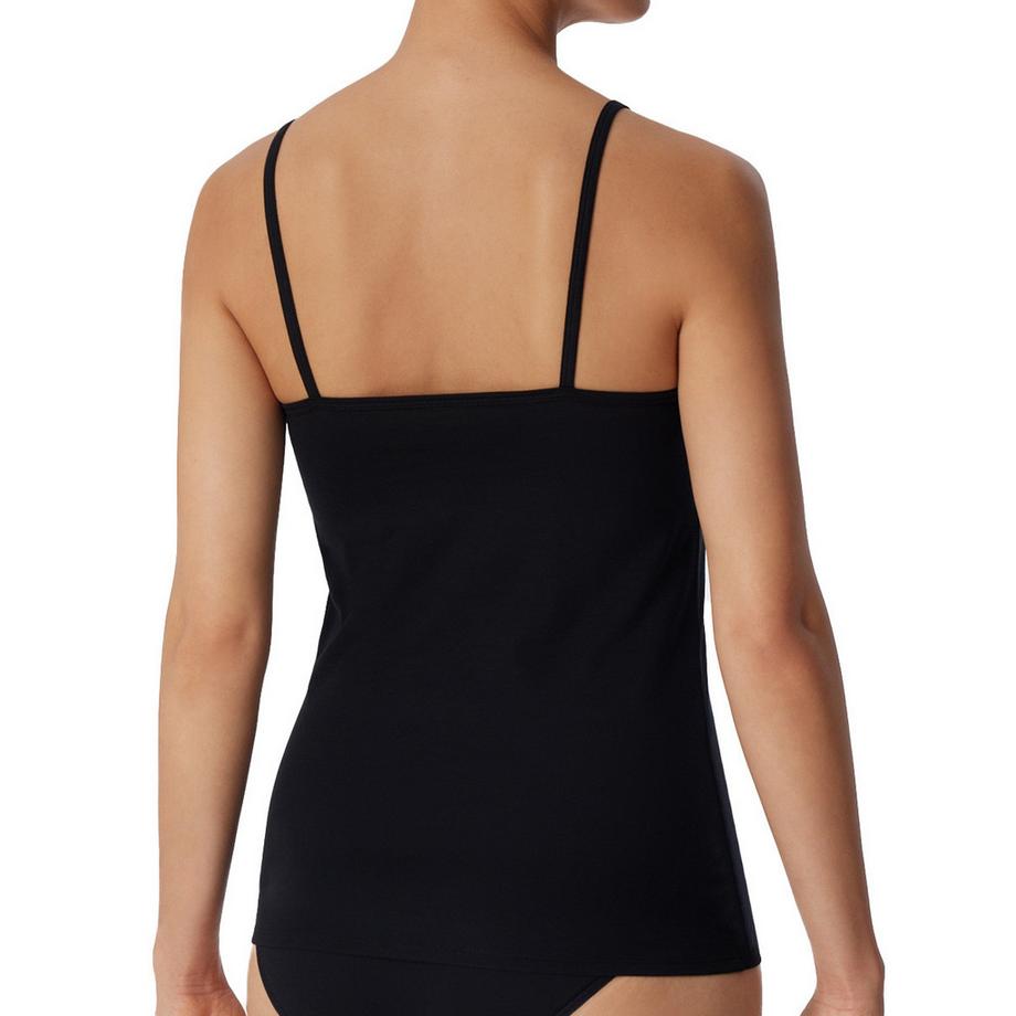 Uncover by Schiesser Lot de 6 tops à bretelles spaghetti en coton  