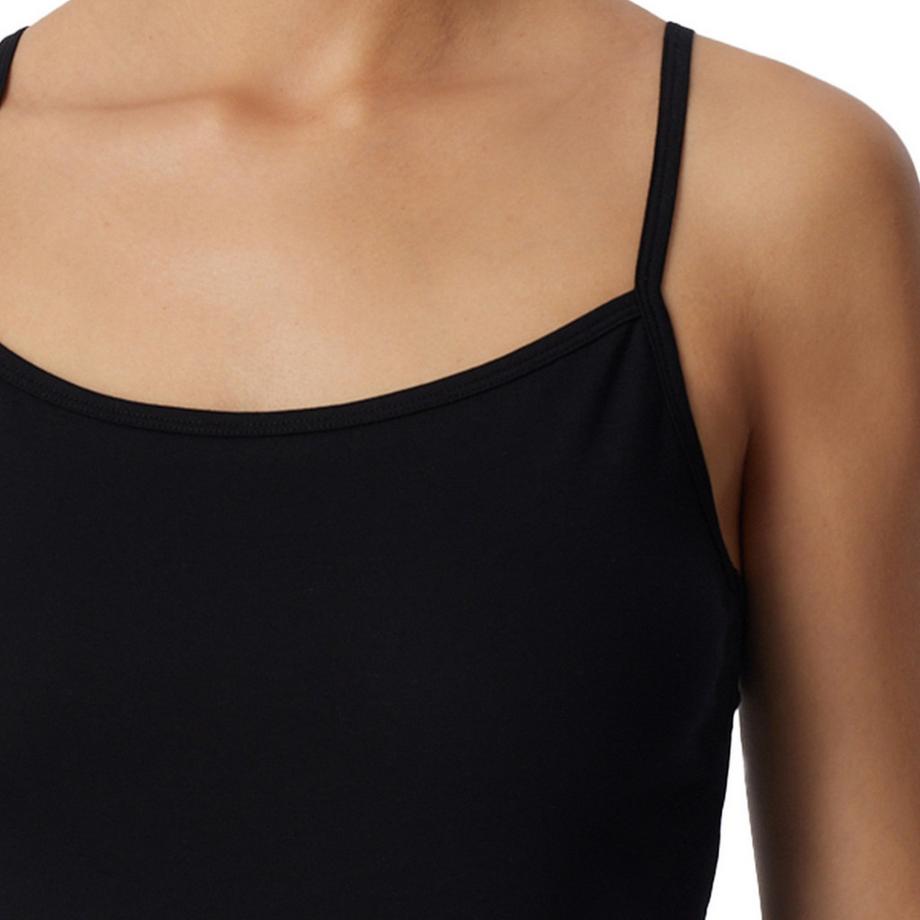 Uncover by Schiesser Lot de 6 tops à bretelles spaghetti en coton  