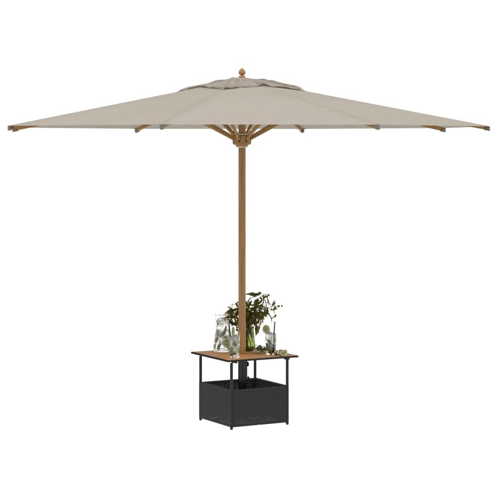 VidaXL Gartentisch poly-rattan  