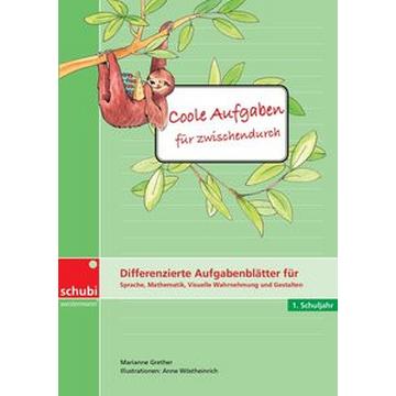 Coole Aufgaben für zwischendurch 1./2. Schuljahr. Differenzierte Aufgabenblätter. Kopiervorlagen